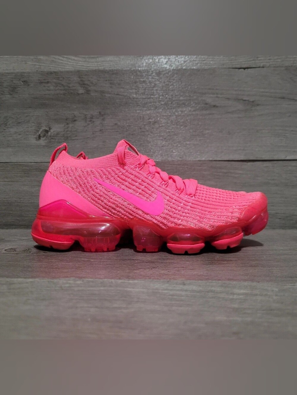 Nike VaporMax Flyknit 3 Women's 7.5 Triple Pink CT1274-600